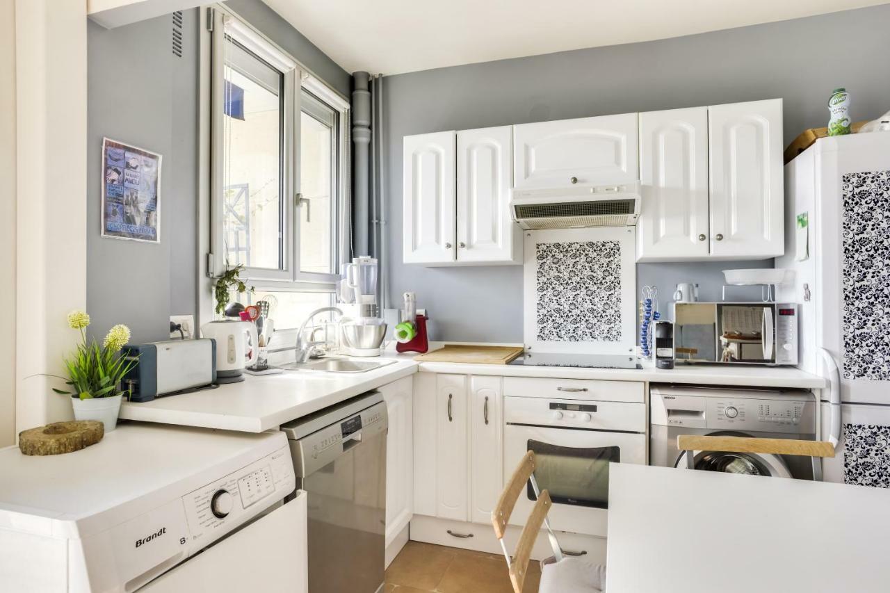 Charming Apartment With Terrace By Weekome Paris Dış mekan fotoğraf